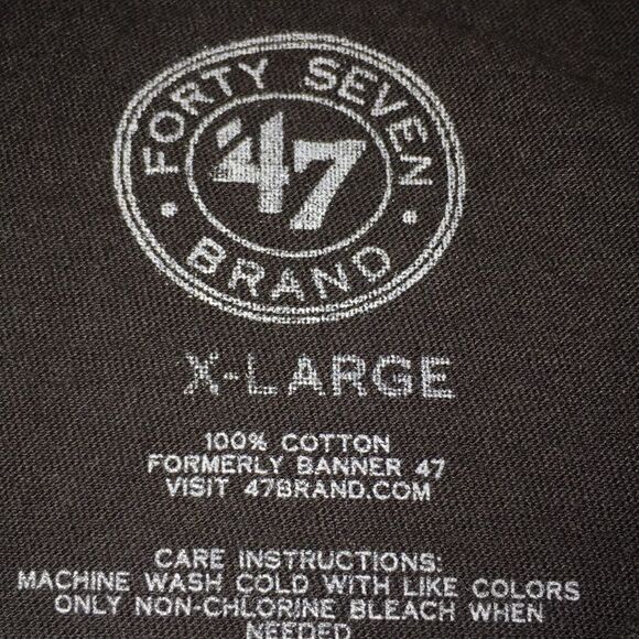 Sewn 47 Logo Vintage Pittsburgh Steelers T shirts - Picture 4 of 7